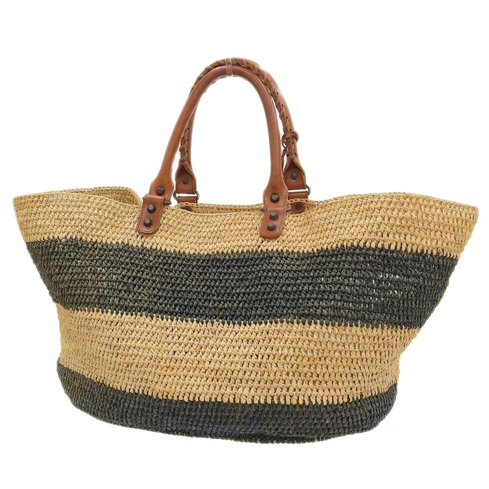 Balenciaga Raffia Handbag