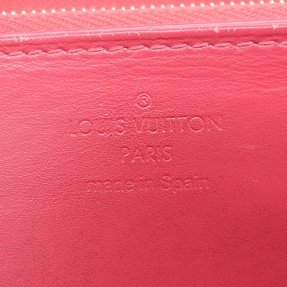 Louis Vuitton Monogram Vernis Zippy Wallet Long Wallet M90346