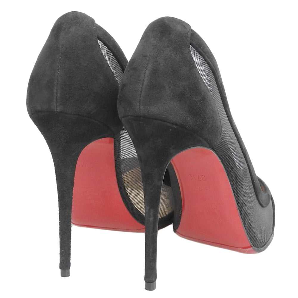 Christian Louboutin Mesh Heels Black 37 1/2