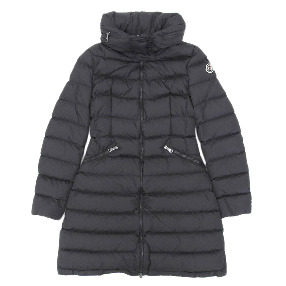 Moncler Flamette Down Coat Black Used in Great Condition