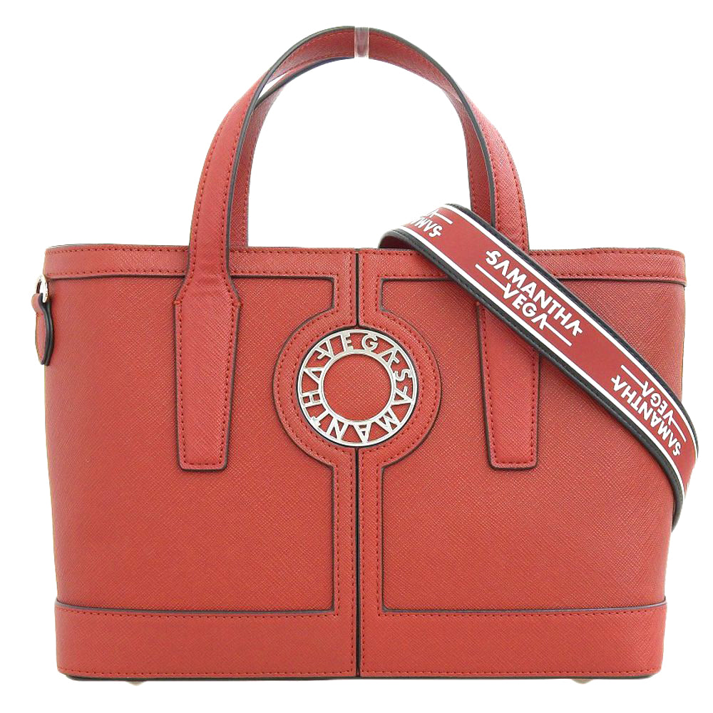 Samantha Vega 2WAY Handbag Shoulder Bag Red