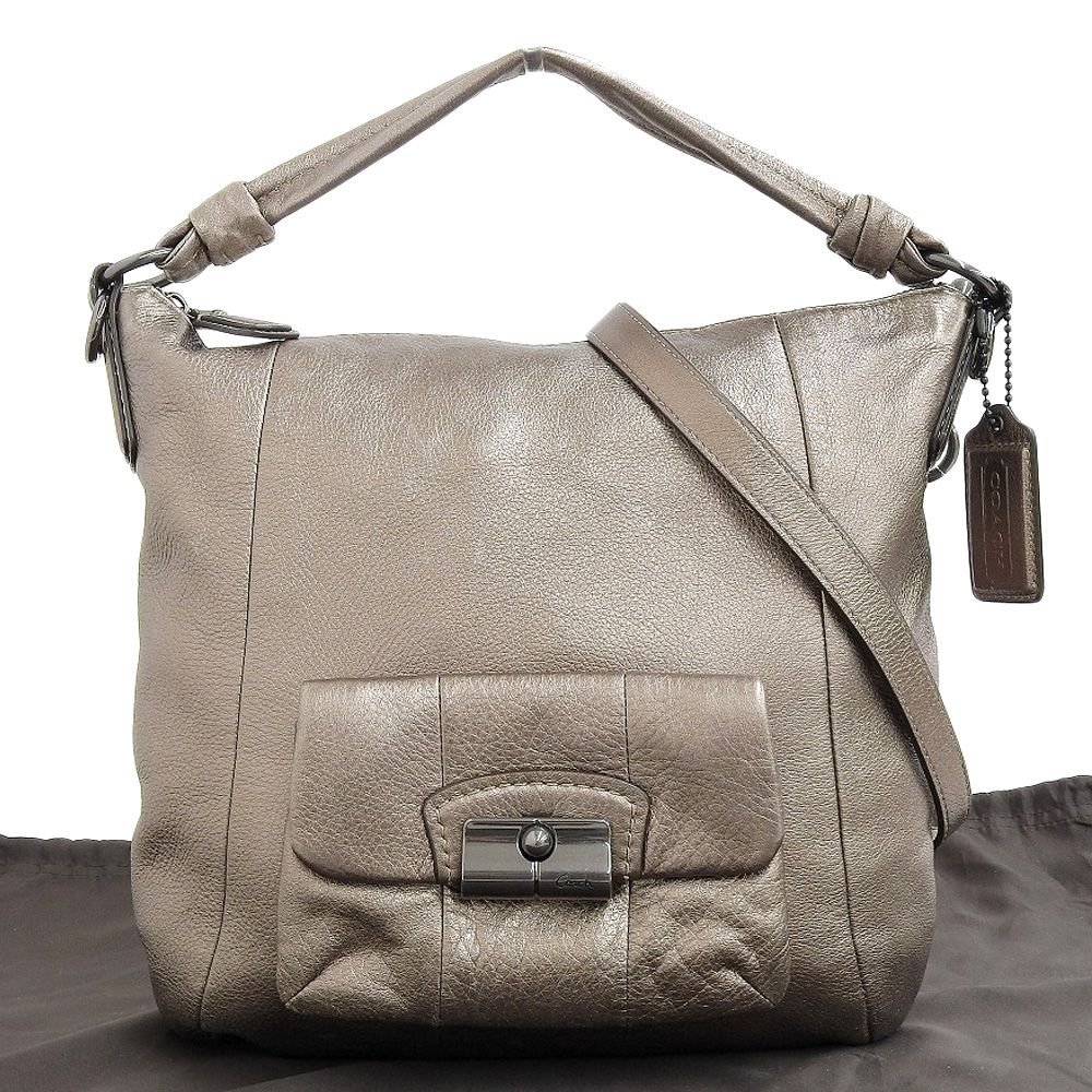 Coach Leather 2WAY Bag Shoulder Bag 14783