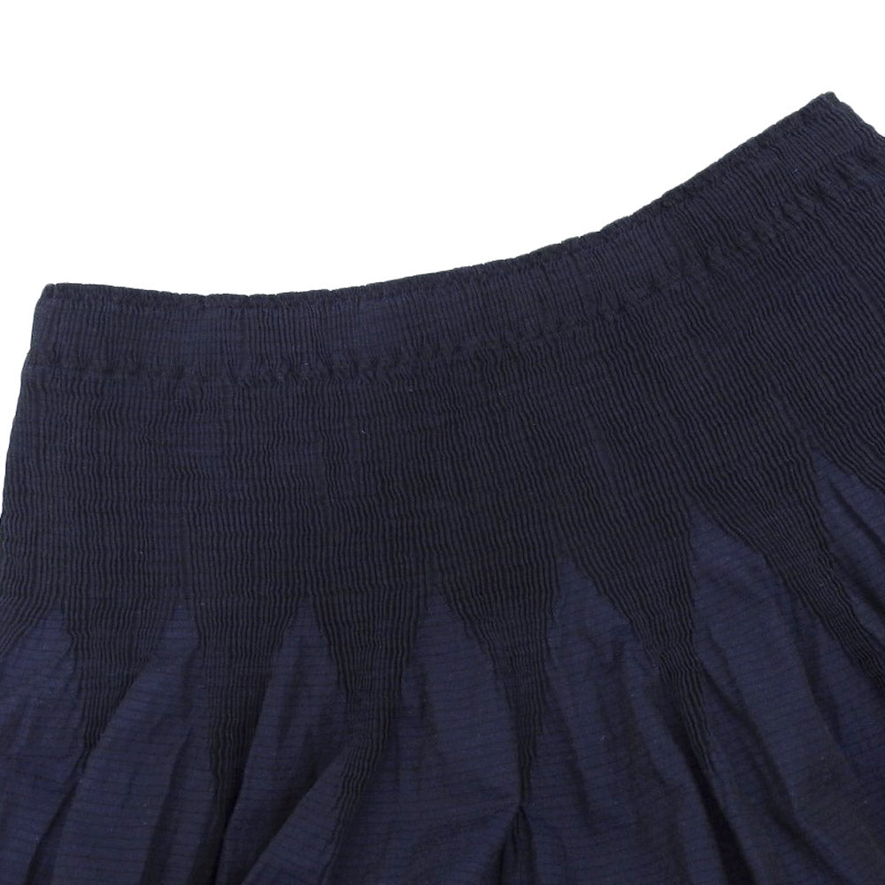 Issey Miyake Long Skirt Navy Green Red