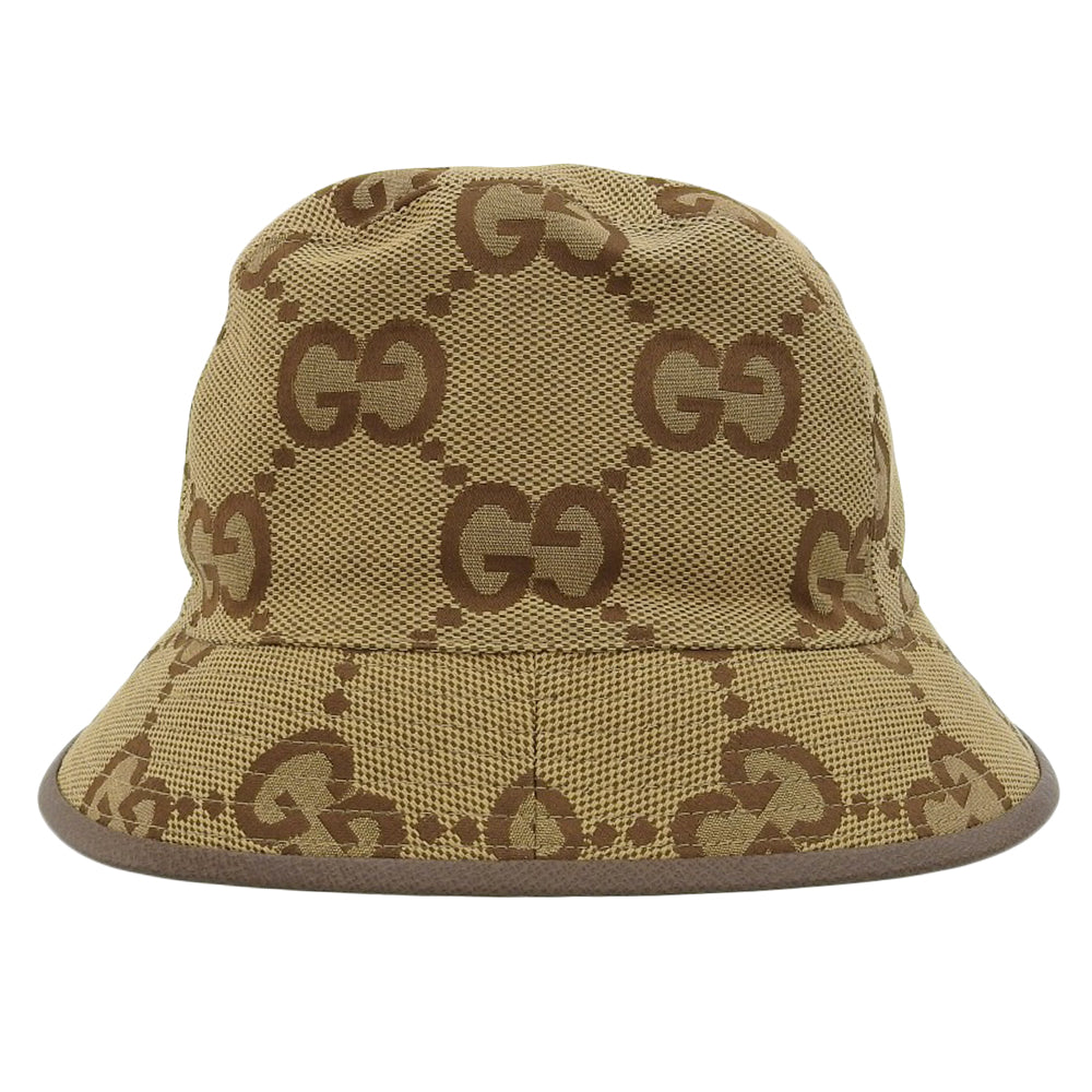 Gucci Jumbo GG Canvas Bucket Hat Unisex