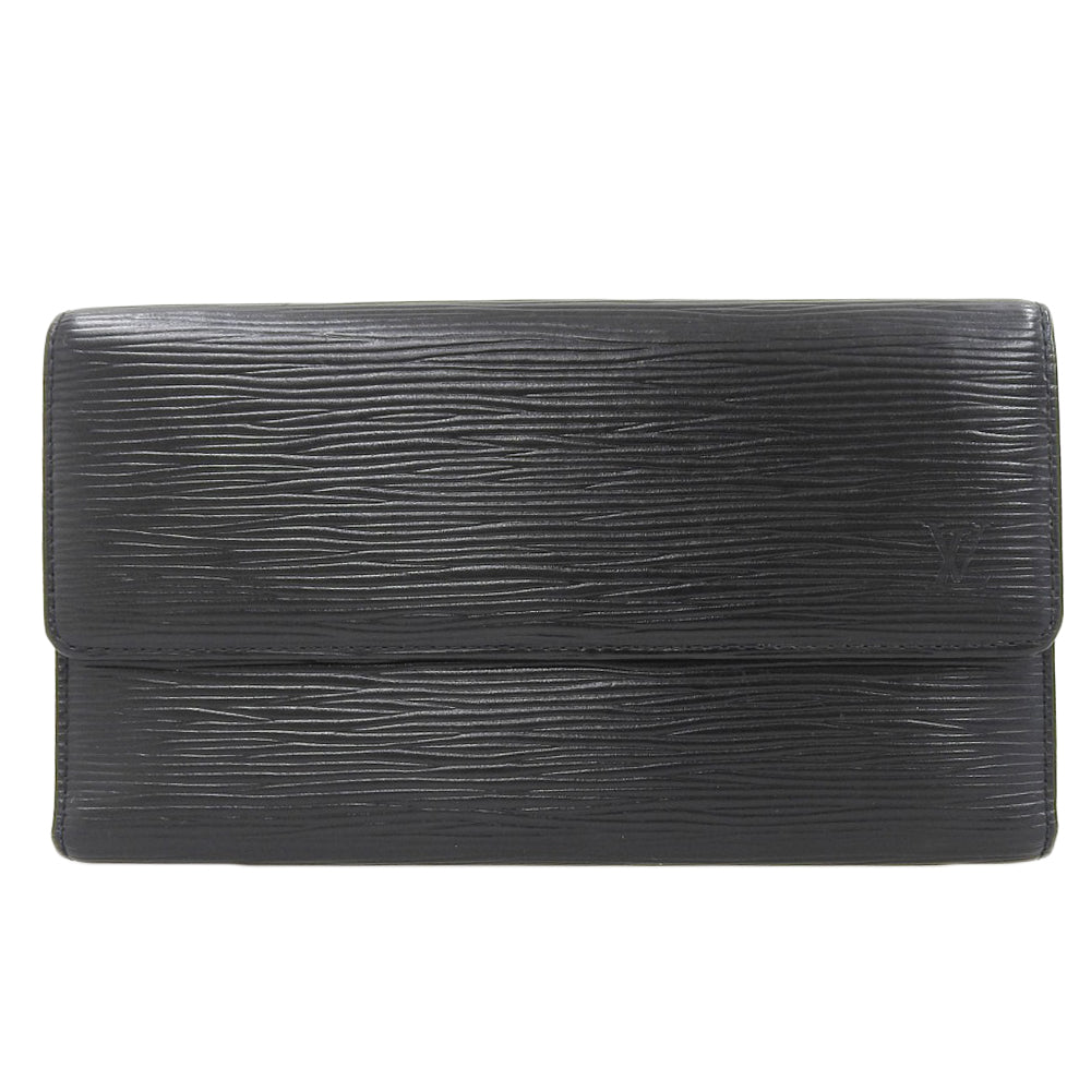 Louis Vuitton Epi Portefeuille Tresor International Long Wallet M63382 in Very Good Condition