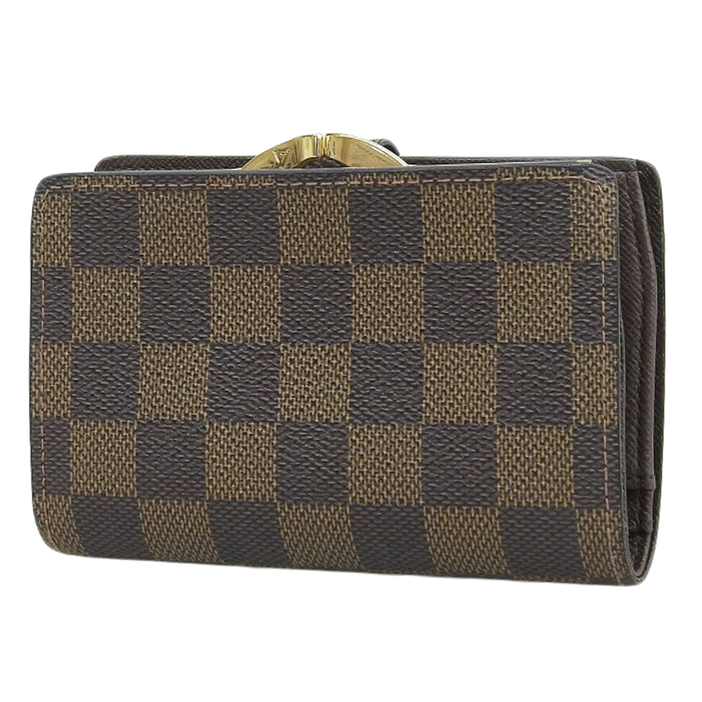 Louis Vuitton Damier Bifold Wallet N61664 in Very Good Condition