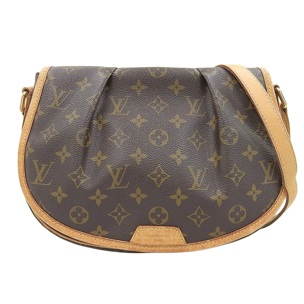 Louis Vuitton Monogram Menilmontant PM Shoulder Bag M40474 in Very Good Condition