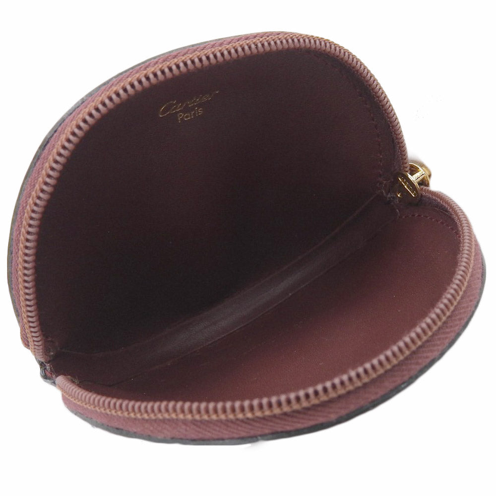 Cartier Leather Coin Case L3000111 in Great Condition