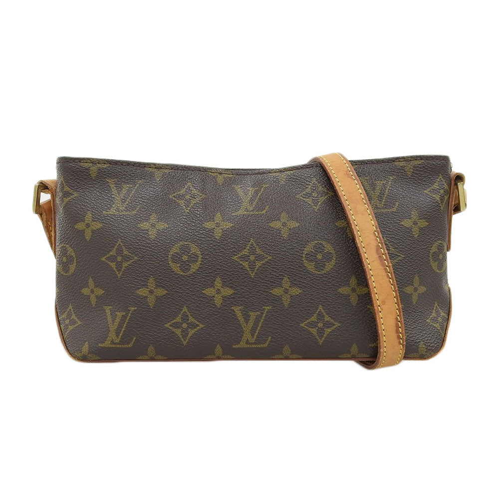 Louis Vuitton Monogram Trotter Shoulder Bag M51240 in Very Good Condition