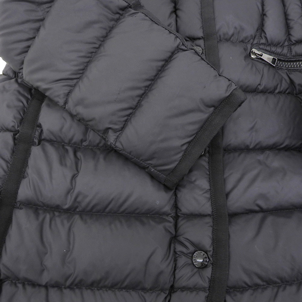 Moncler Hermifur Down Coat Black