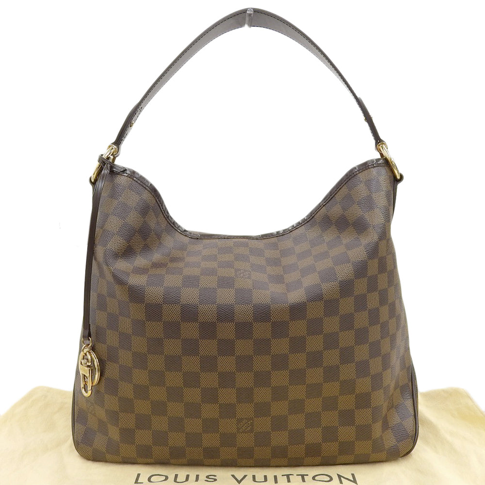 Louis Vuitton Damier Delightful MM Shoulder Bag N41460 in Great Condition