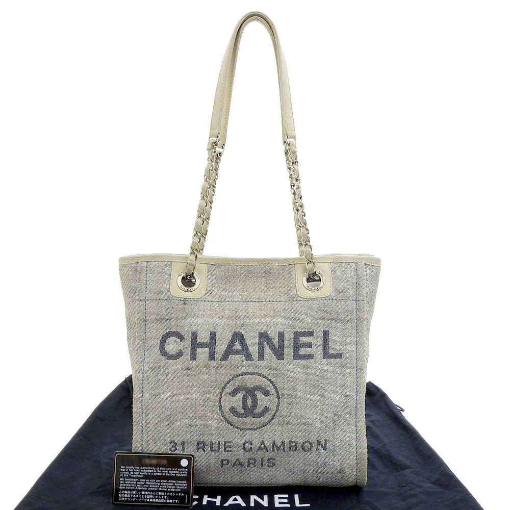 Chanel Canvas Tote PM A66939 in Very Good Condition