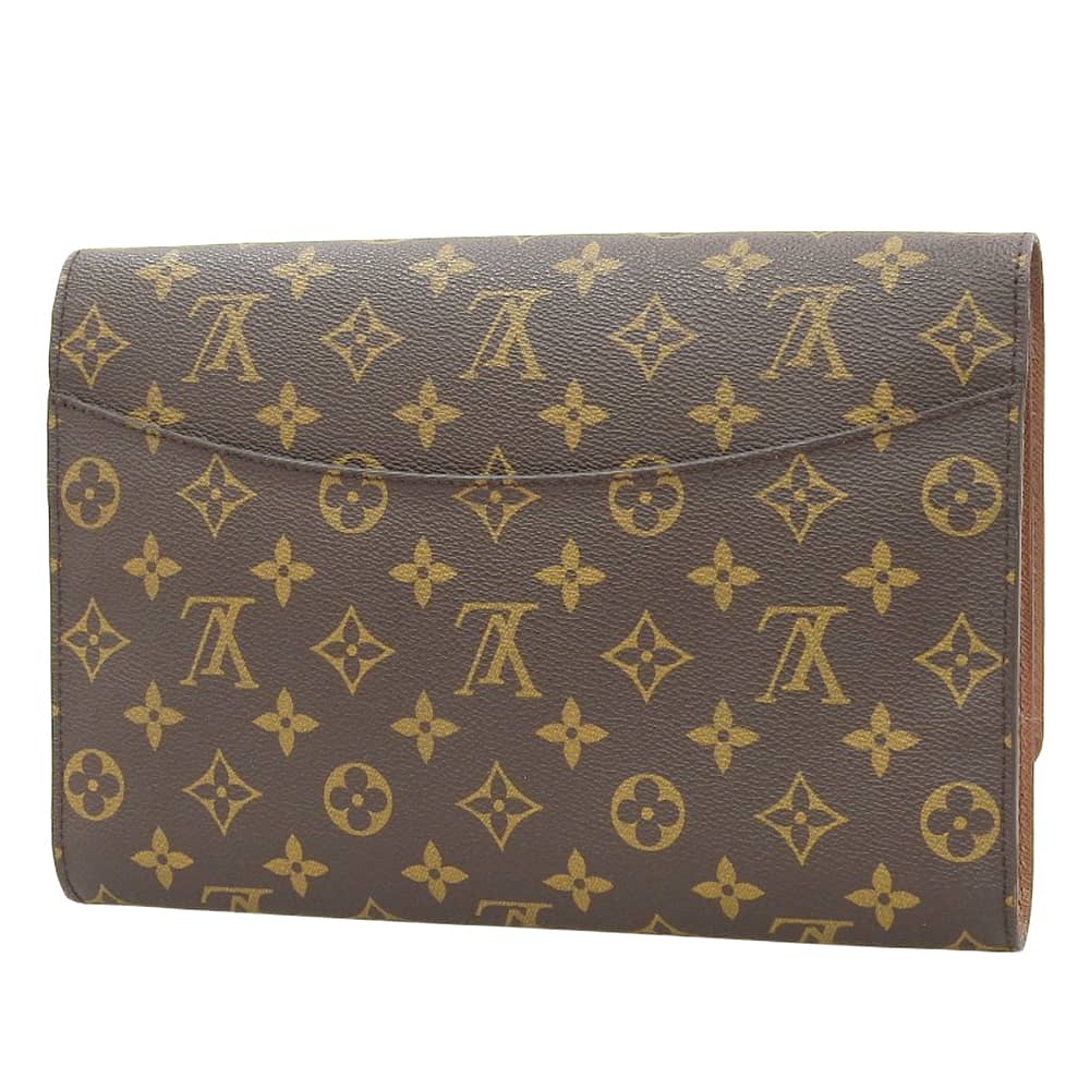 Louis Vuitton Monogram Bordeaux Clutch Bag M51797