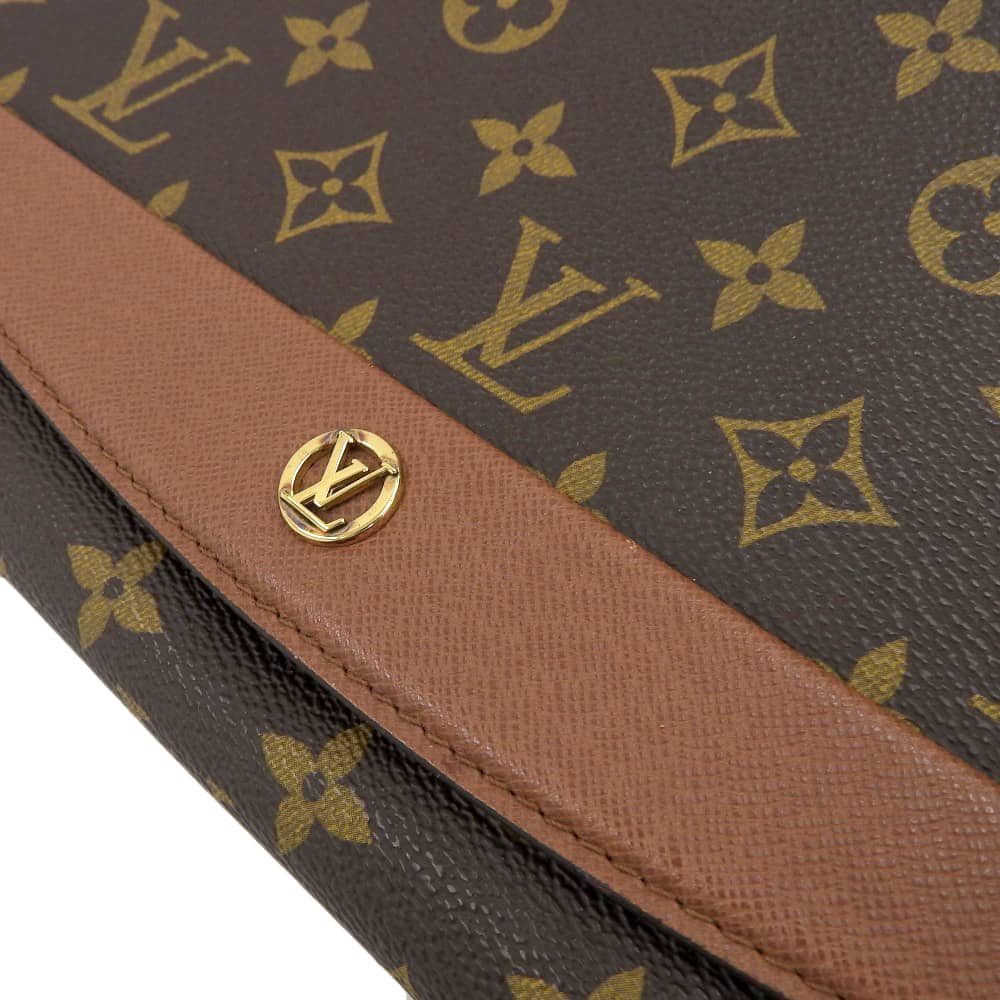 Louis Vuitton Monogram Bordeaux Clutch Bag M51797