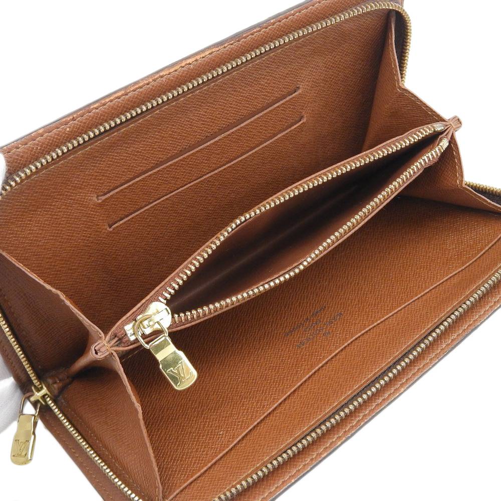 Louis Vuitton Monogram Zip Long Wallet M61727