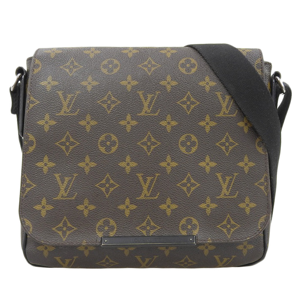 Louis Vuitton Monogram Macassar District PM Messenger Bag M40935 in Very Good Condition