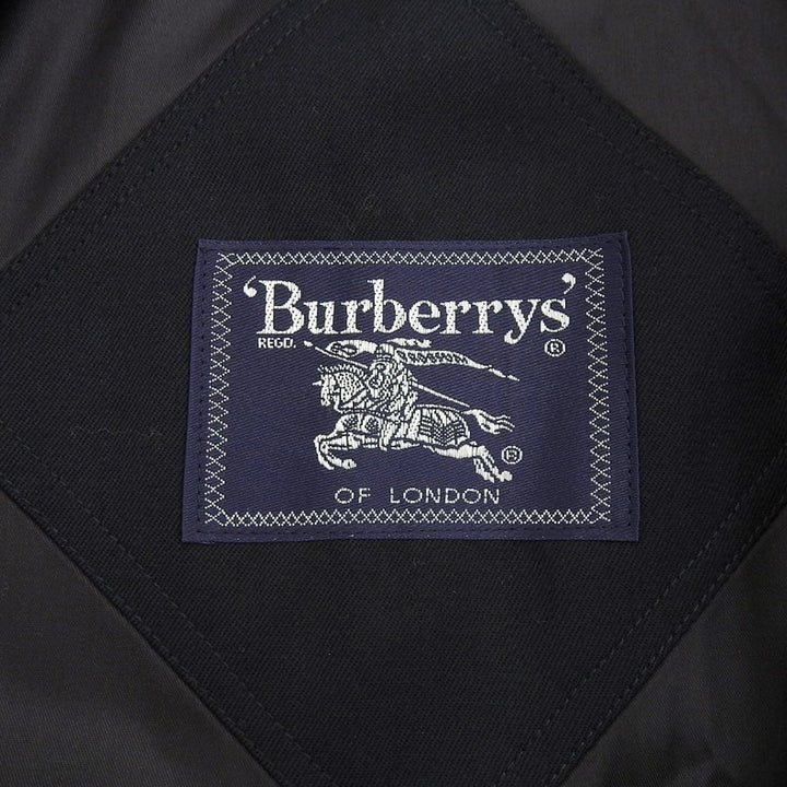 Burberry Wool Long Coat Black Liner in Great Condition