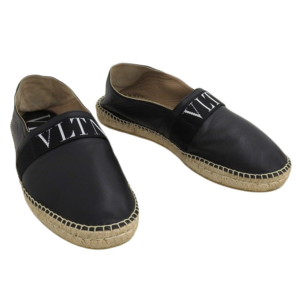 Valentino Garavani Logo Slip-On Shoes Black