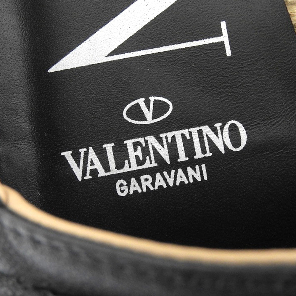 Valentino Garavani Logo Slip-On Shoes Black