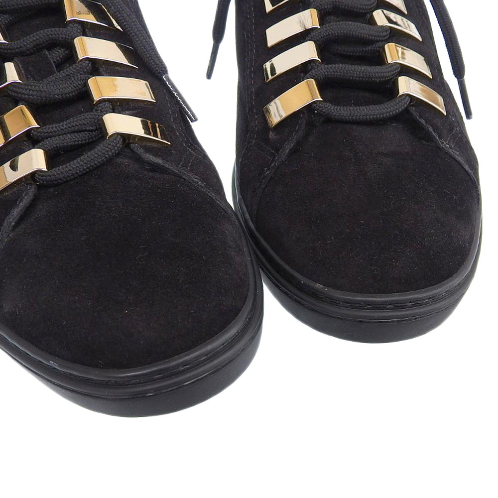 Jimmy Choo Suede Star Studded Sneakers Black 43 in Great Condition