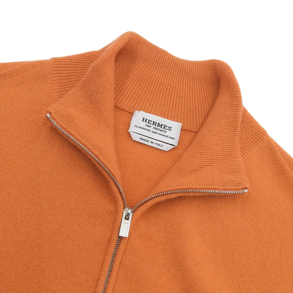 Hermes Cashmere Sweater Orange