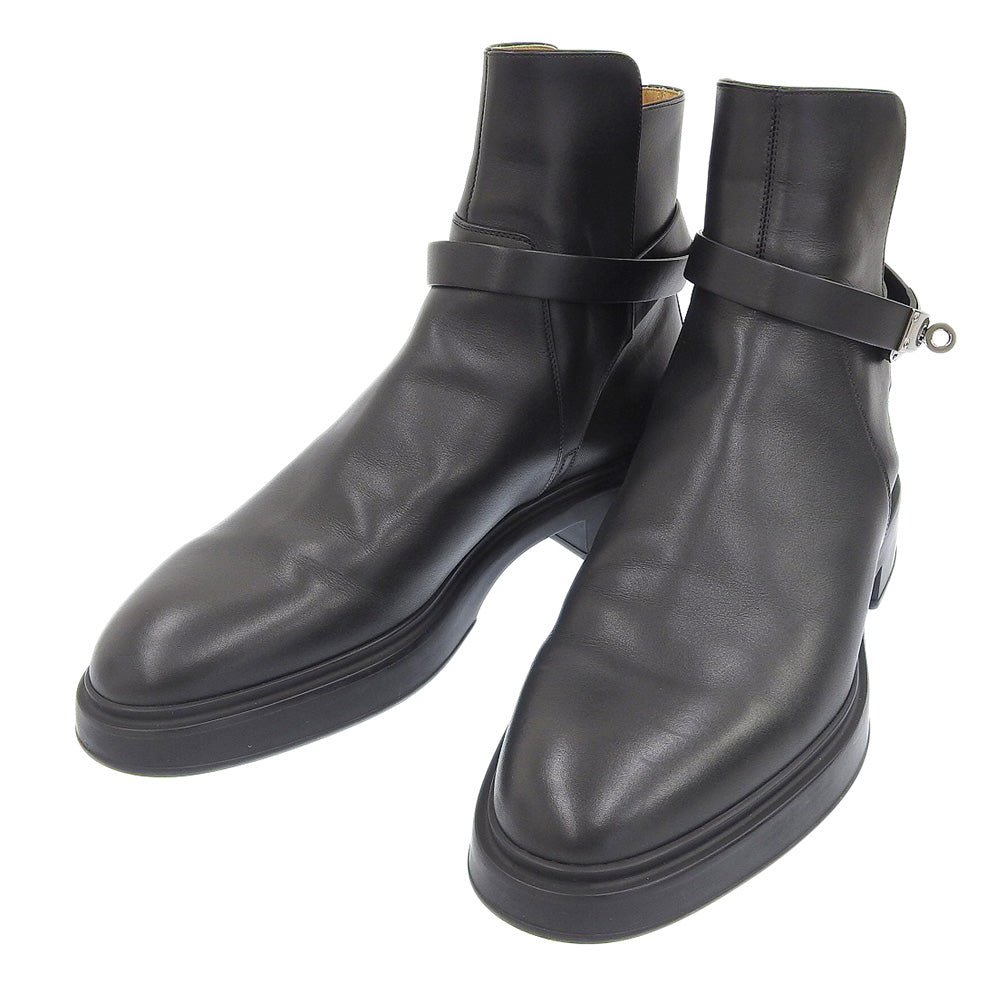 Hermes Leather Kelly Boots Neo Size 42 in Great Condition