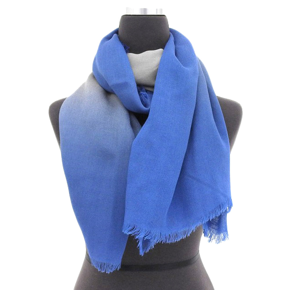 Bottega Veneta Gradient Scarf Blue Gray in Great Condition