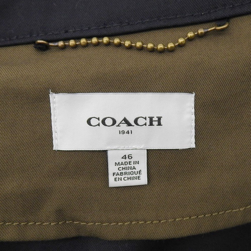 Coach Cotton Coat 86692 Navy