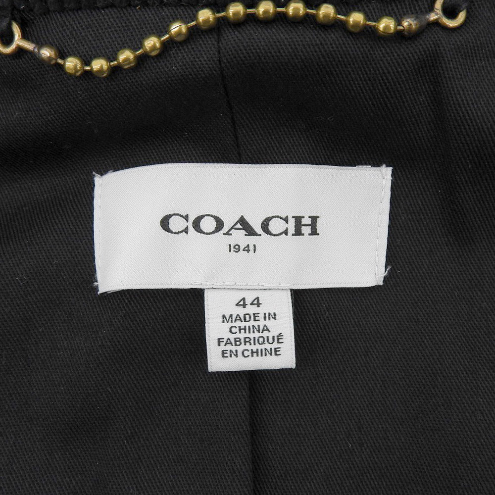 Coach Wool Nylon Men's Coat 86641 Navy in Excellent Condition