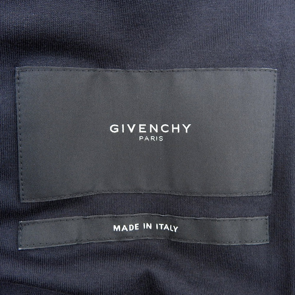 Givenchy Lamb Leather Hoodie Jacket Black