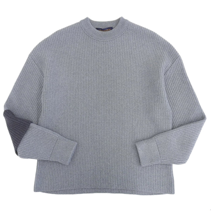 Louis Vuitton Wool Sweater Gray in Great Condition