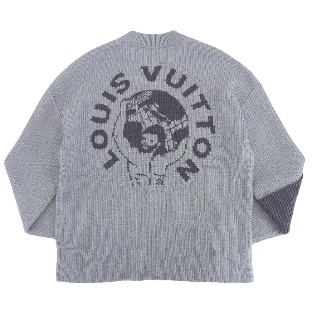 Louis Vuitton 100% Wool Sweater Size S RM192 OZJ HHN89W in Great Condition