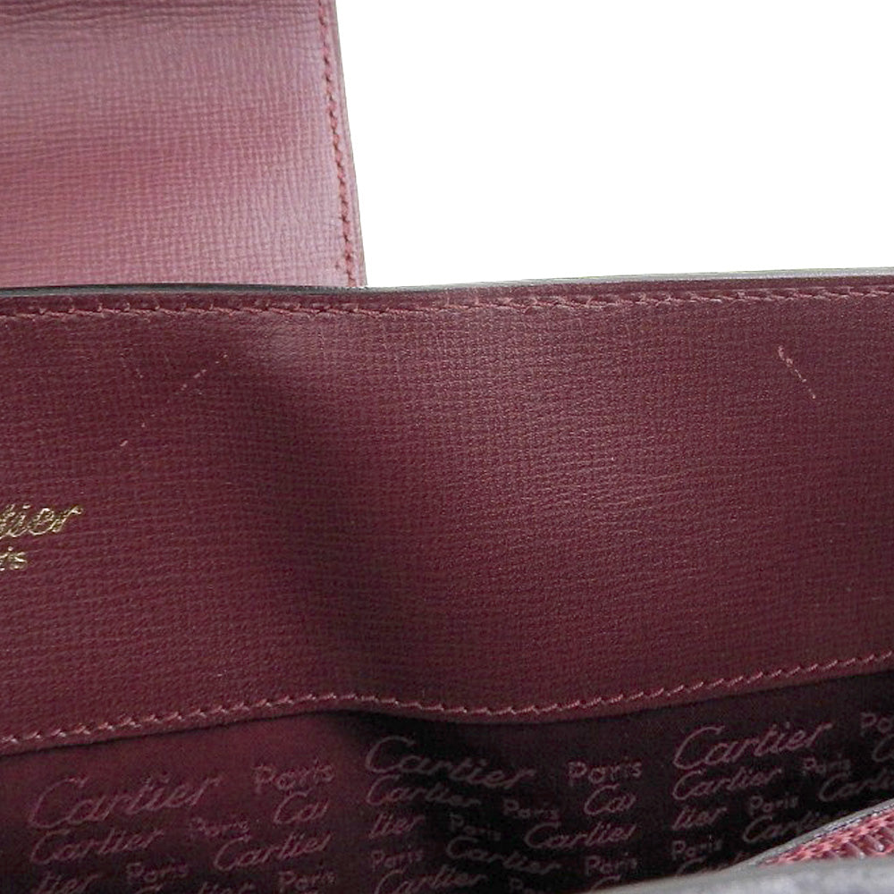 Cartier Must de Cartier Leather Shoulder Bag in Excellent Condition