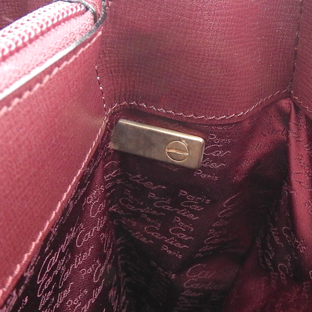 Cartier Must de Cartier Leather Shoulder Bag in Excellent Condition