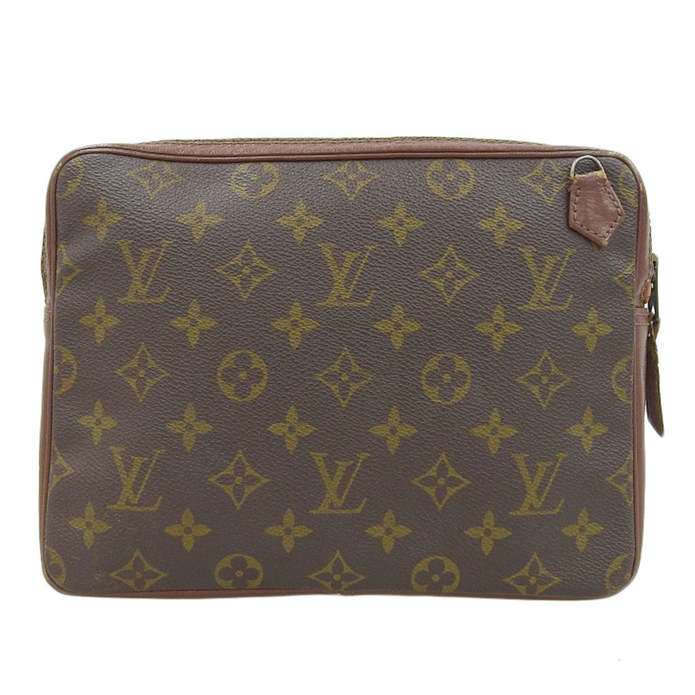 Louis Vuitton Monogram Sac Sport Clutch Bag Vintage in Very Good Condition