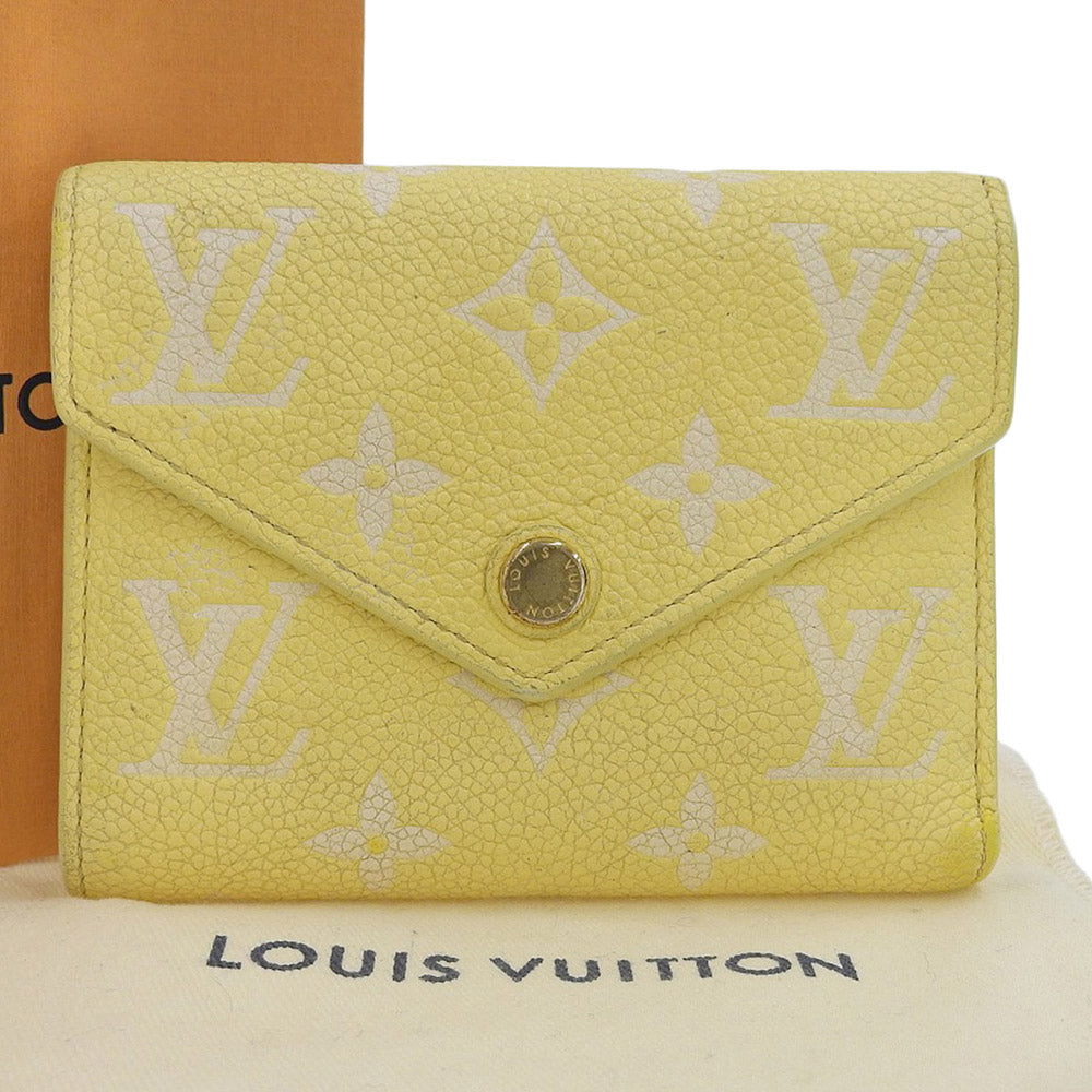 Louis Vuitton Monogram Empreinte Victorine Wallet M81428 in Good Condition