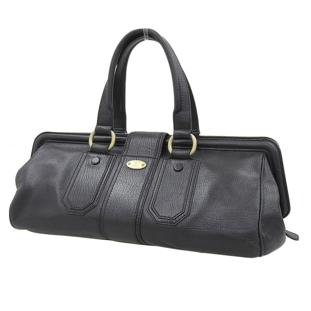 Celine Leather Doctors Handbag Black in Great Condition