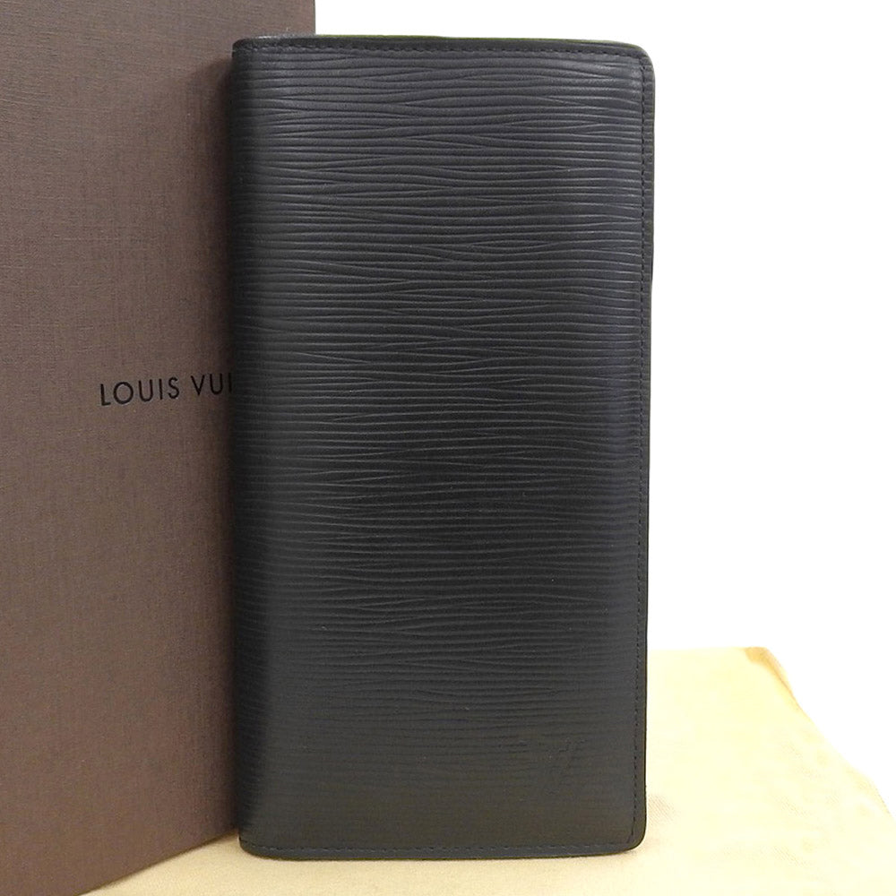 Louis Vuitton Epi Portefeuille Brazza Long Wallet M60622 in Very Good Condition