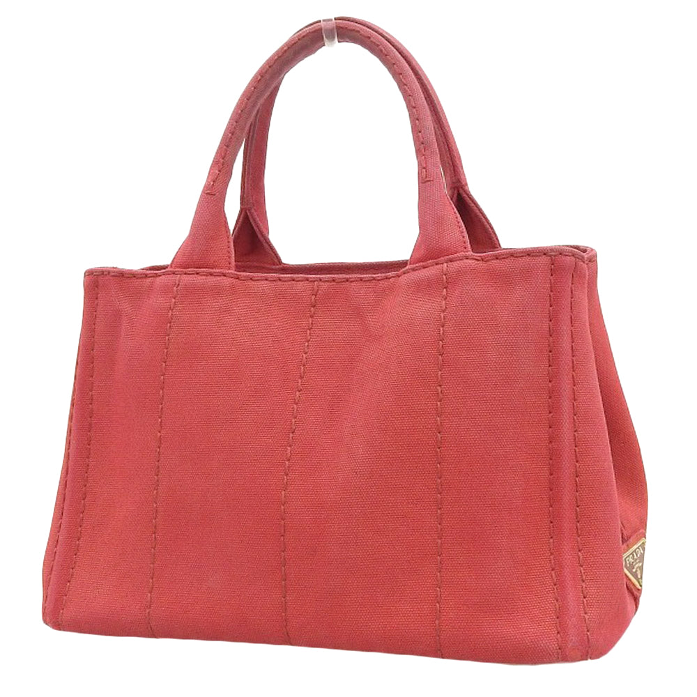 Prada Canvas Canapa Tote Bag BN2439 Red