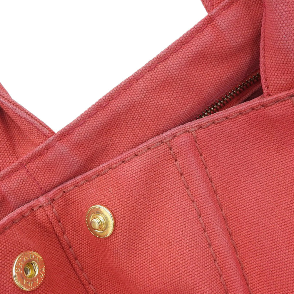 Prada Canvas Canapa Tote Bag BN2439 Red