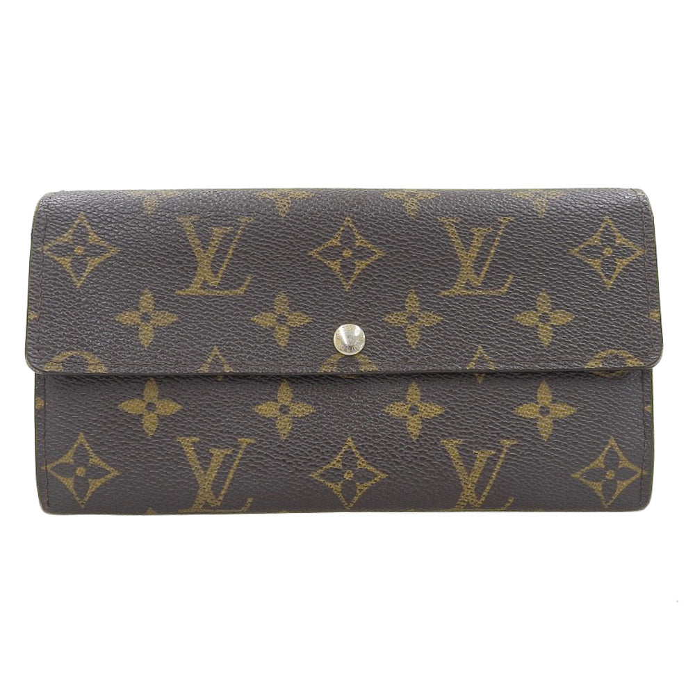 Louis Vuitton Monogram Sarah Long Wallet M61734