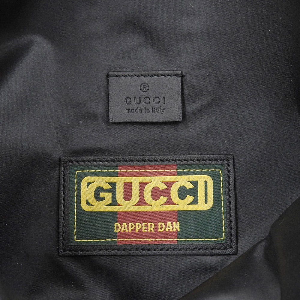 Gucci Dapper Dan Leather Waist Bag 536416 in Excellent Condition