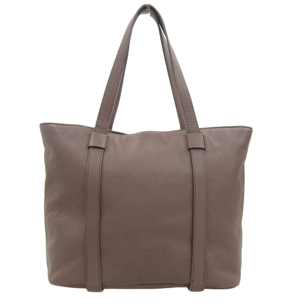 Dakota Leather Tote Bag Brown