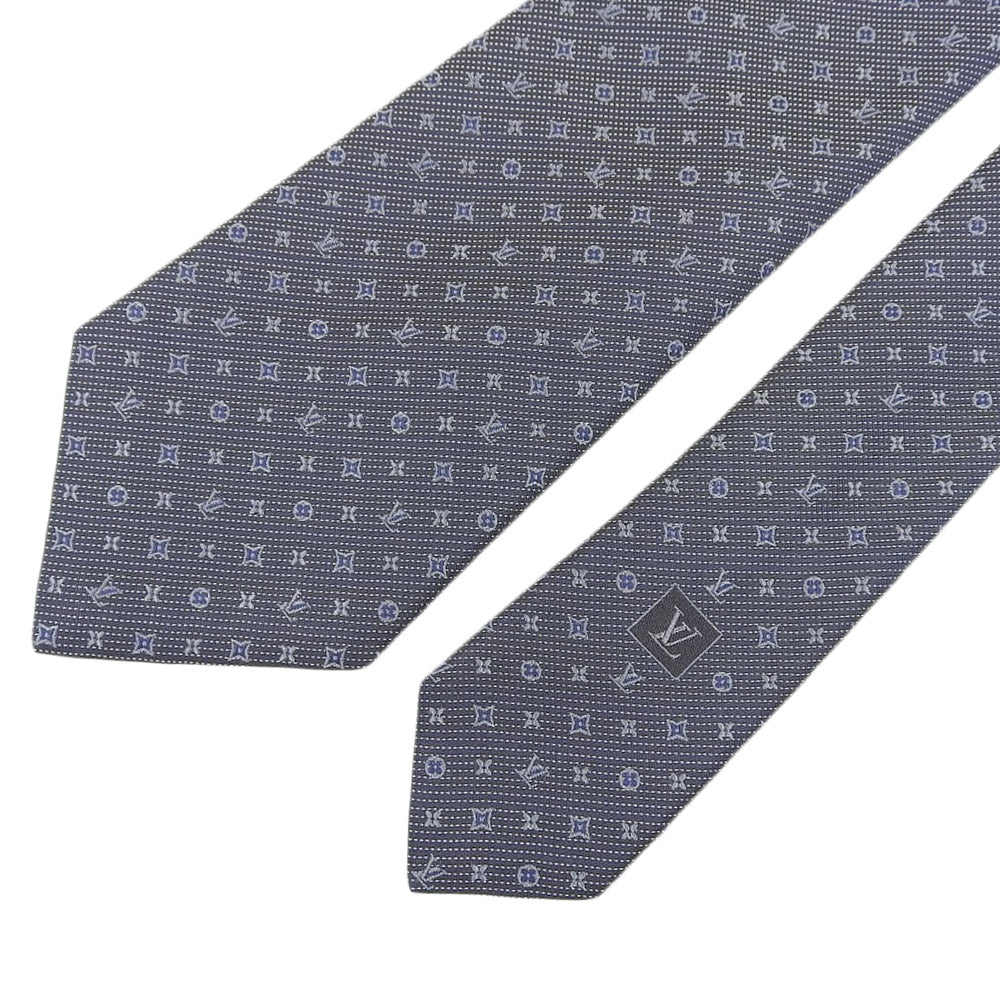 Louis Vuitton Monogram Classic Silk Tie 148cm x 8cm M70952 in Excellent Condition