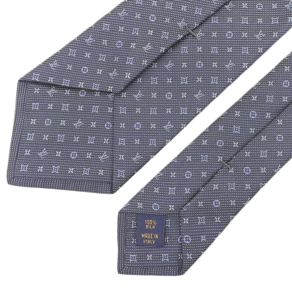 Louis Vuitton Monogram Classic Silk Tie 148cm x 8cm M70952 in Excellent Condition