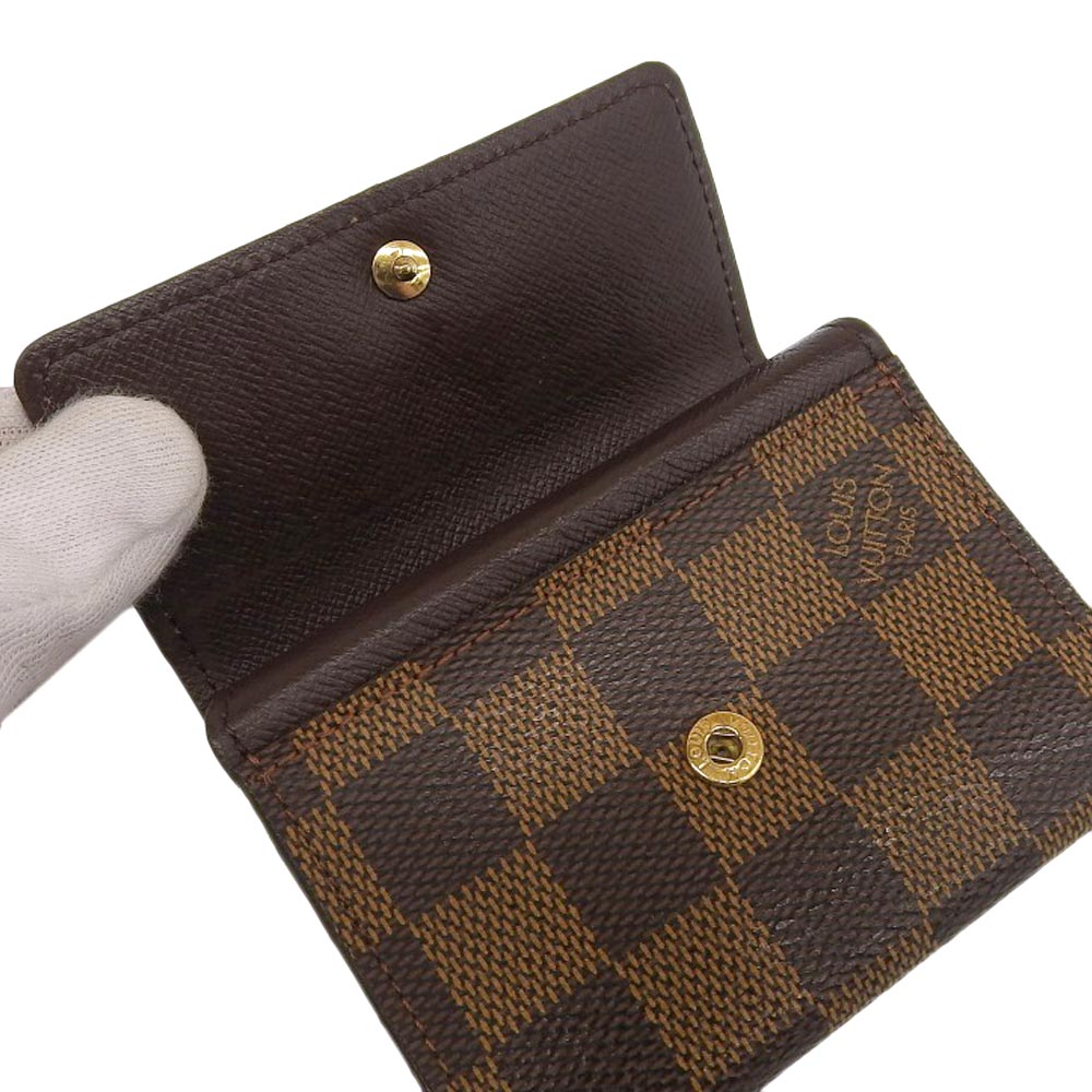 Louis Vuitton Damier Coin Case N61930 in Very Good Condition