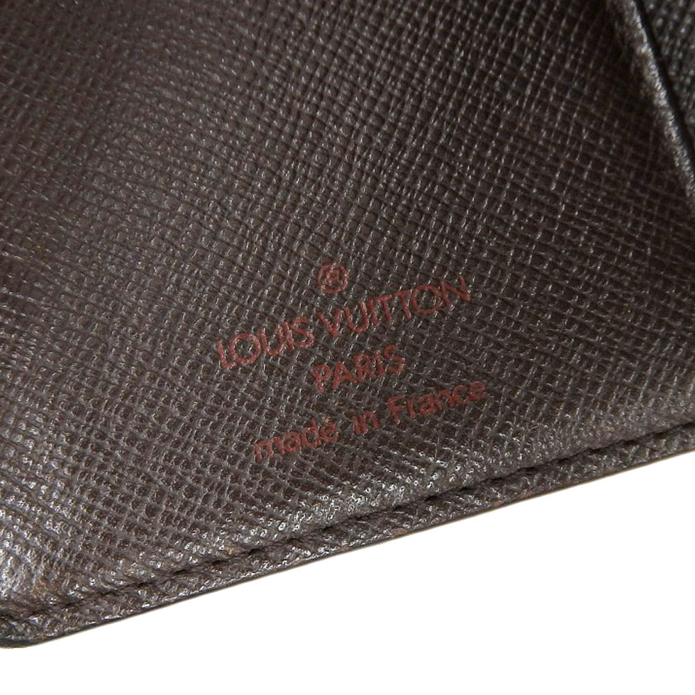 Louis Vuitton Damier Portefeuille Viennois Bifold Wallet N61664 in Very Good Condition