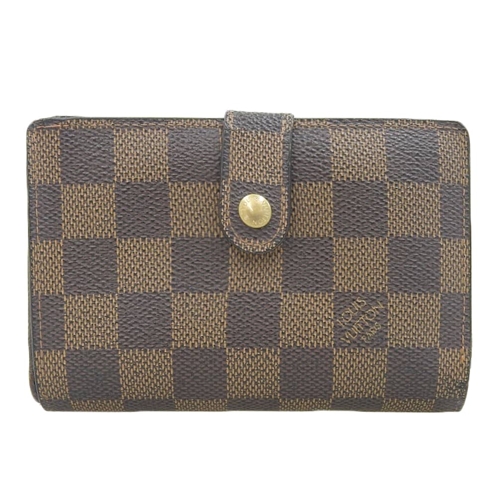 Louis Vuitton Damier Portefeuille Viennois Bifold Wallet N61664 in Very Good Condition