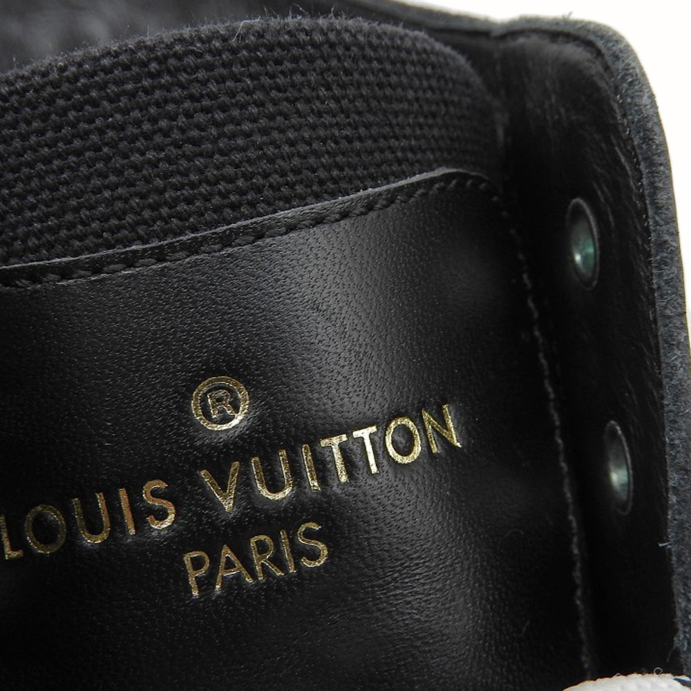 Louis Vuitton High-Top Sneakers Black/White