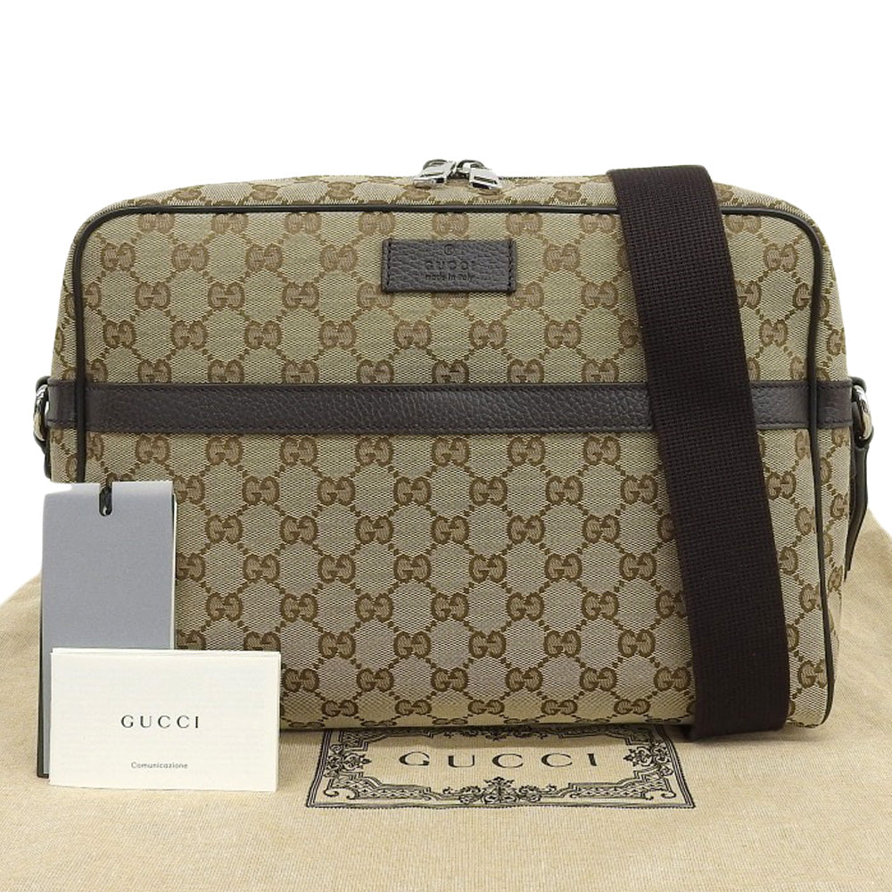 Gucci GG Canvas Messenger Bag 449173